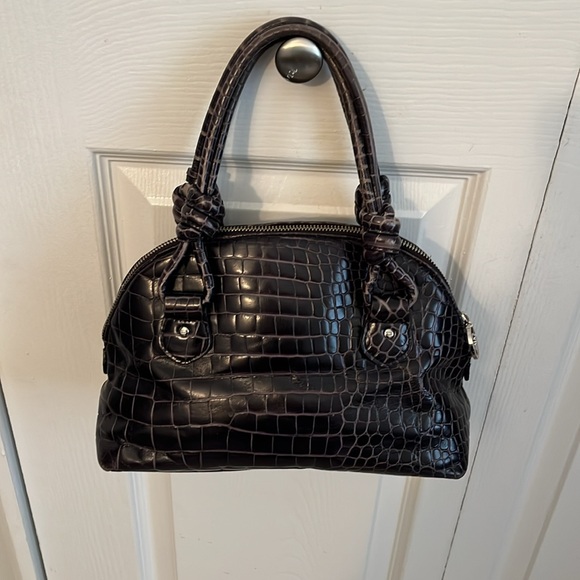 Vintage Oscar De La Renta leather bag - Picture 2 of 14